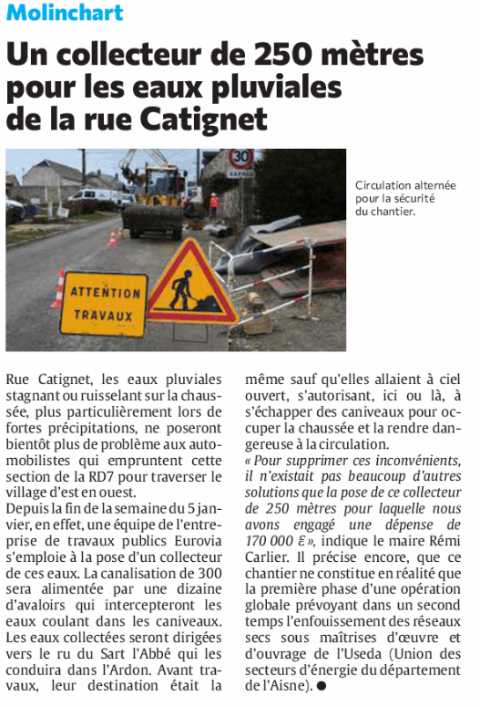 Annonce N°1 - Molinchart 2024