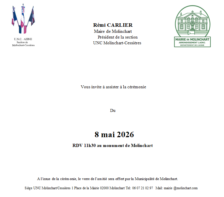Annonce NΒ°1 - Molinchart 2024