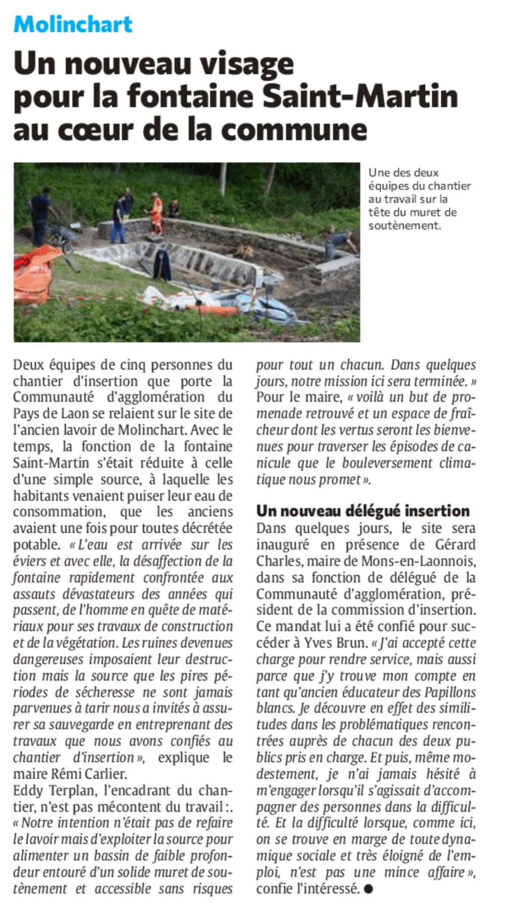 Annonce NΒ°1 - Molinchart 2024
