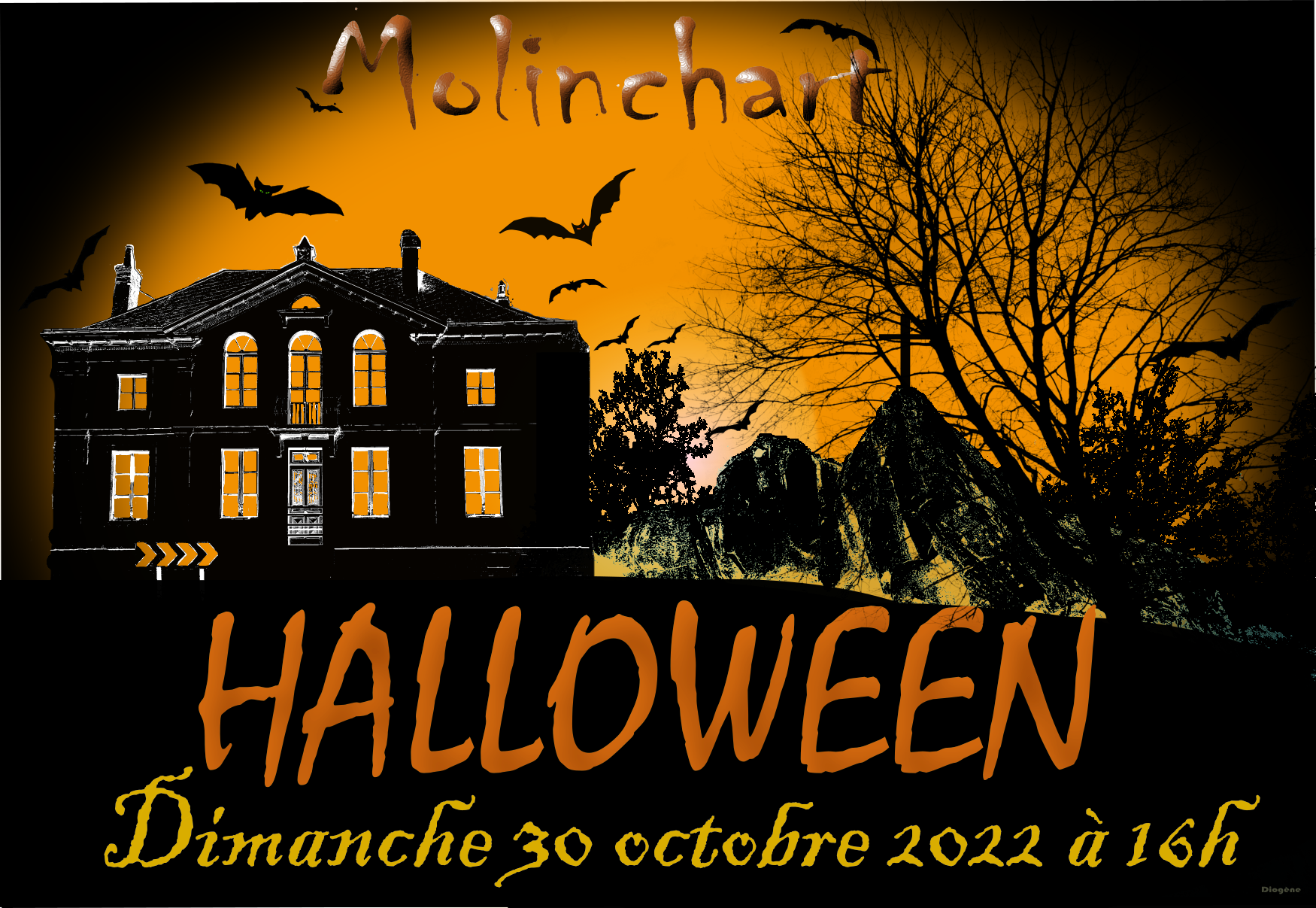 Halloween 2022 - Défilé - Molinchart 2022