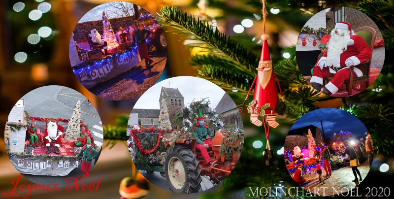 Le père Noël à Molinchart