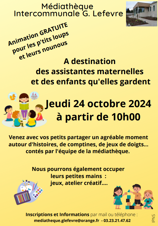Affiche de petit -Assitante maternelle
